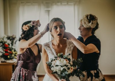 peinado de novia