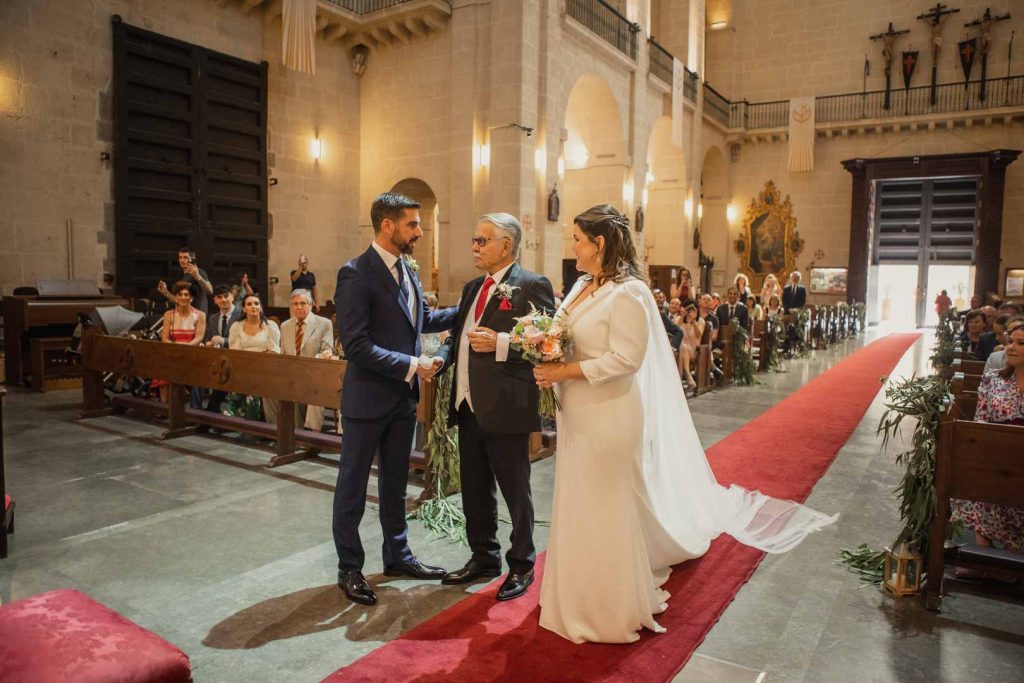 Ceremonia de Boda en la Concatedral de San Nicolas