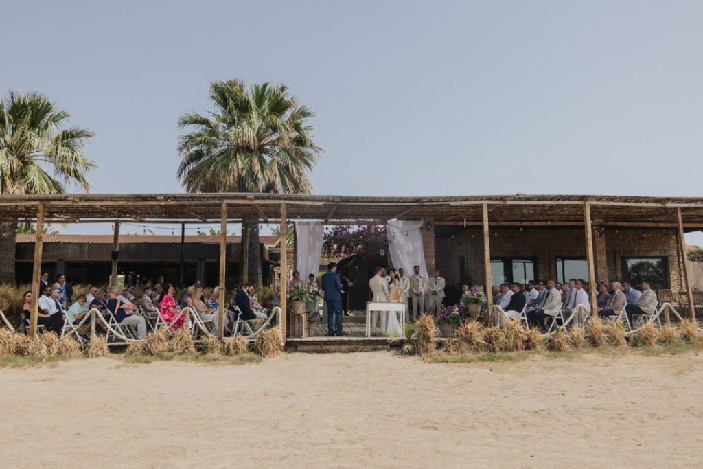 Ceremonia en el Parador del Mar Menor