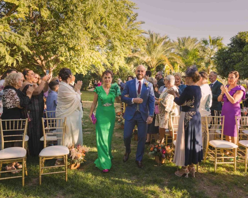 Ceremonia de boda en el Roalet de Kiko