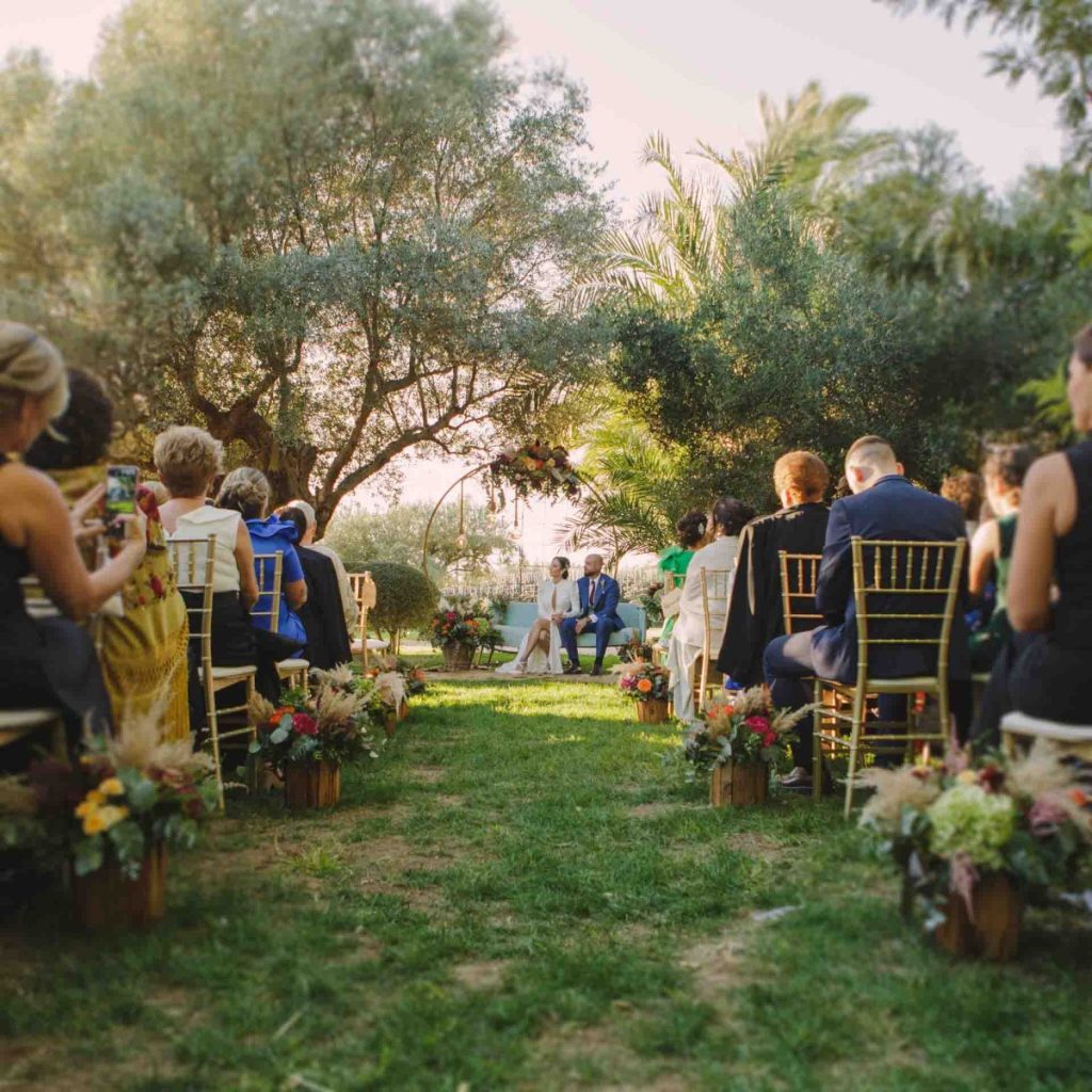 Ceremonia de boda en el Roalet de Kiko Elche