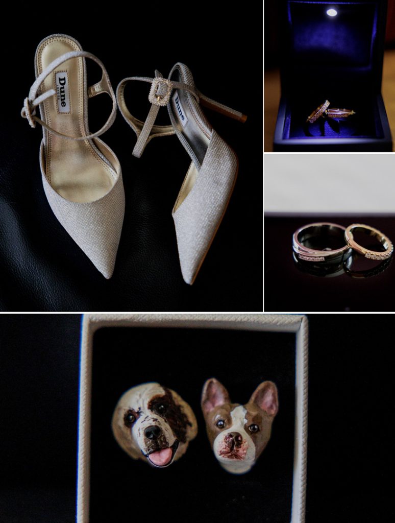 Wedding rings, shoes, detail La Finca Resort Algorfa