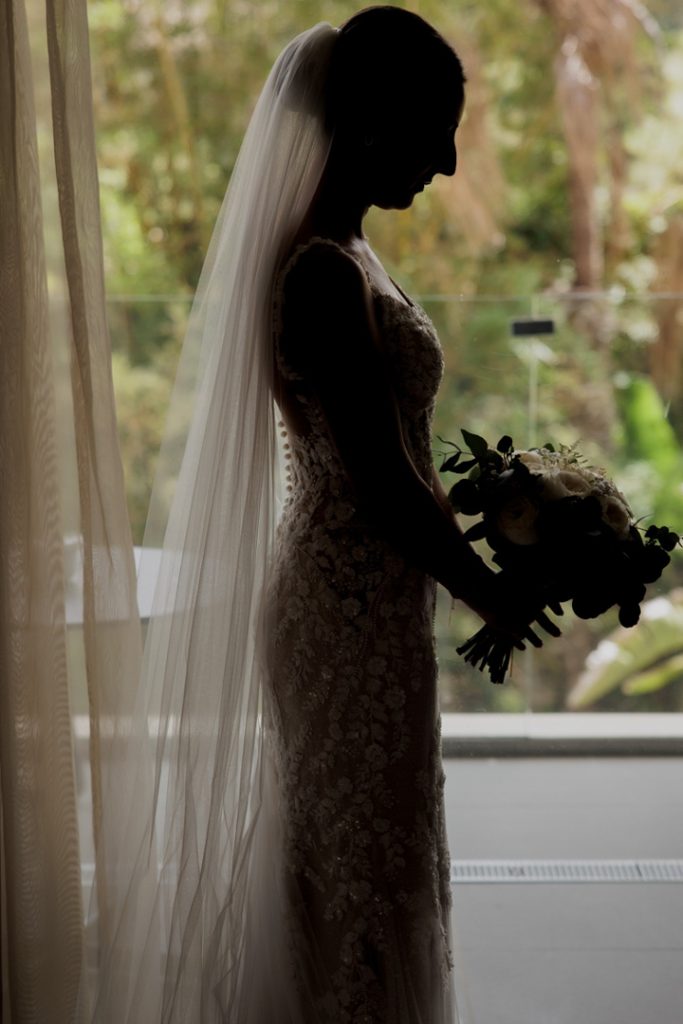 Bride at destination wedding La Finca Resort Algorfa