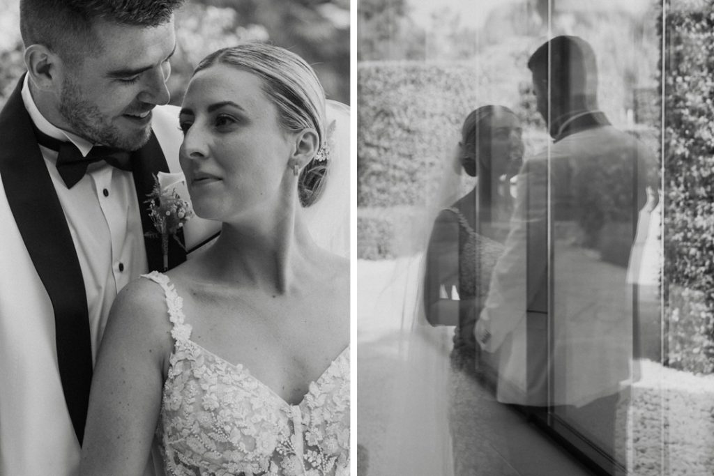 Romantic moment bride groom La Finca Resort Algorfa