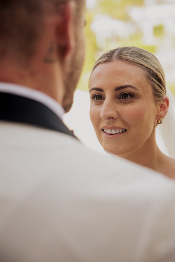 Romantic moment bride groom La Finca Resort Algorfa